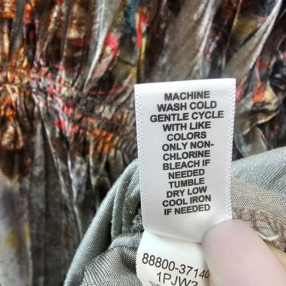 Y2K Velvet Babydoll Top XL Tunic Lace Sequins Hem Dark Fairy Grunge Whimsy Boho - Picture 9 of 12